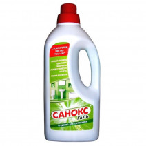 Чистящее средство для сантехники ГЕЛЬ САНОКС 1,1 л 1/10
